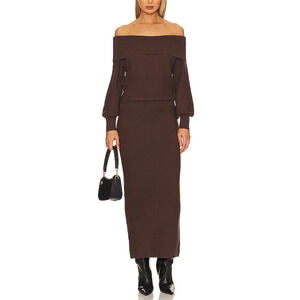 Favorite Daughter Textured Brown Irene Knit Size XS Dress